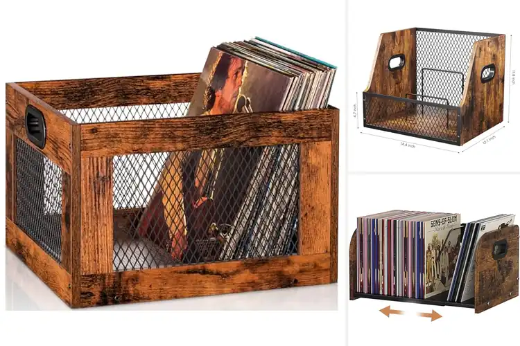 Detailed view of Best Record Album Organizer: Top 10 Stylish & Safe Solutions