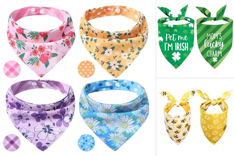 Detailed view of Best Reversible Pet Bandanas