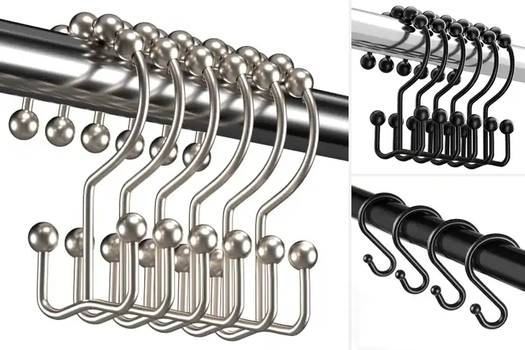 Detailed view of Best Rust Resistant Hooks Sets: Elevate Your Bathroom Style