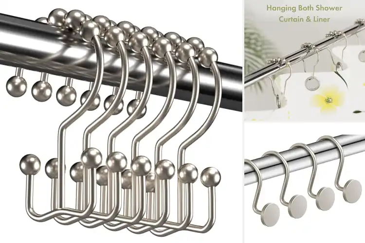 Detailed view of Best Rust Resistant Shower Hooks
