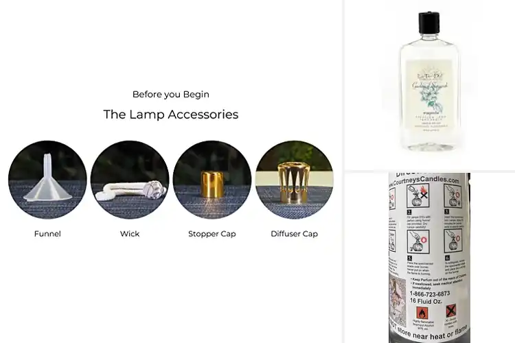 Detailed view of Best Scented Lamp Oils