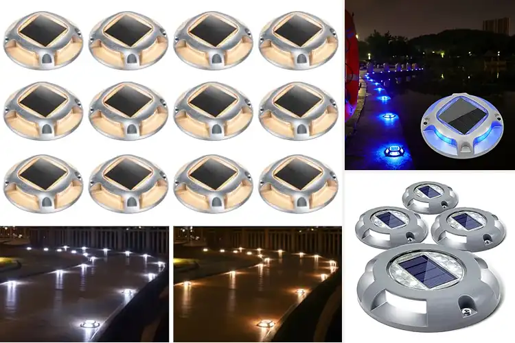 Detailed view of Best Solar Deck Marker Lights for Safer Nighttime Glow