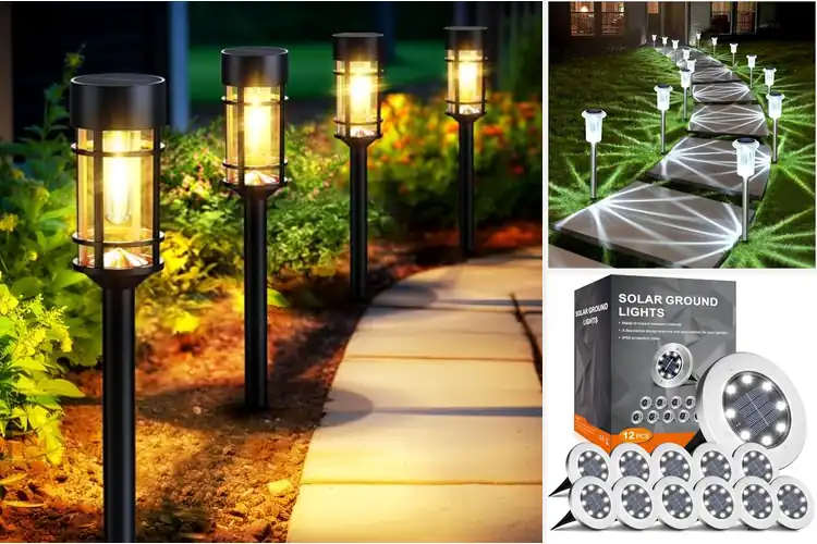 Detailed view of Best Solar Driveway Lights