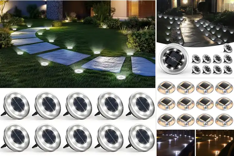 Detailed view of Best Solar Pathway Markers: Light Your Walk with Style