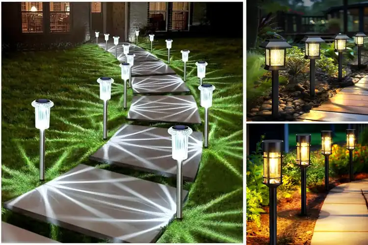 Detailed view of Best Solar Sidewalk Lights