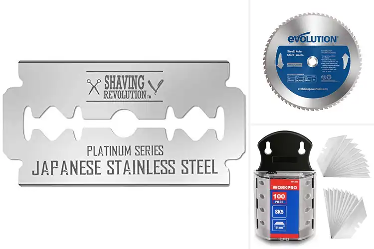 Detailed view of Best Steel Blades: Top 10 Picks for Precision Cutting