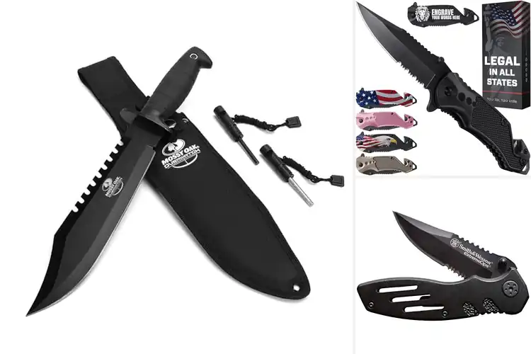 Detailed view of Best Survival Knives