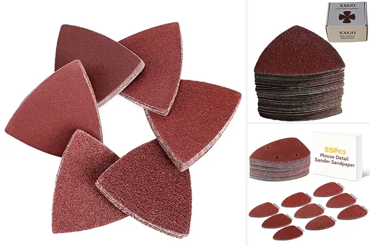 Detailed view of Best Triangular Sanding Pads