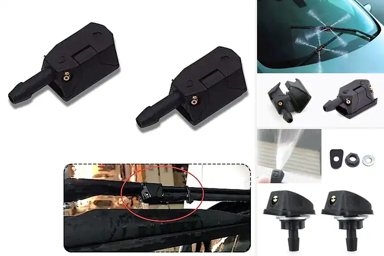 Detailed view of Best Universal Car Wiper Spray Jets