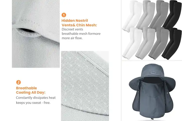 Detailed view of Best UV Protection Covers for Safer, Cooler Outdoor Comfort