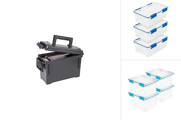Detailed view of Best Water Resistant Storage Boxes