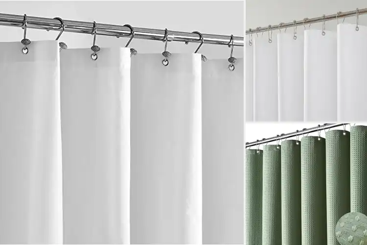 Detailed view of Best Waterproof Fabric Shower Curtain