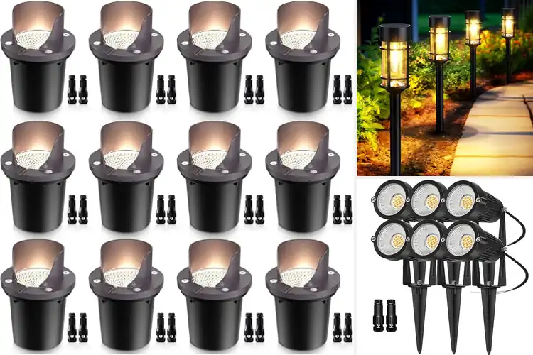 Detailed view of Best Weatherproof Landscape Lights