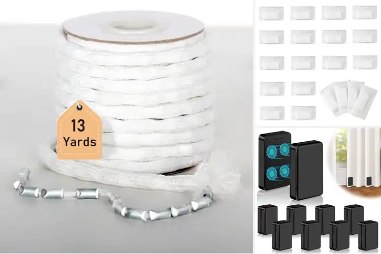 Detailed view of Best Weighted Hem Curtains