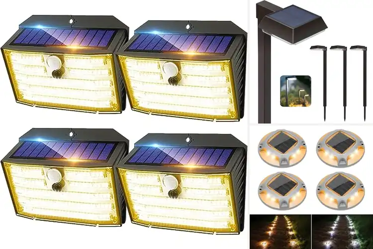 Detailed view of Best Wireless Sidewalk Lights